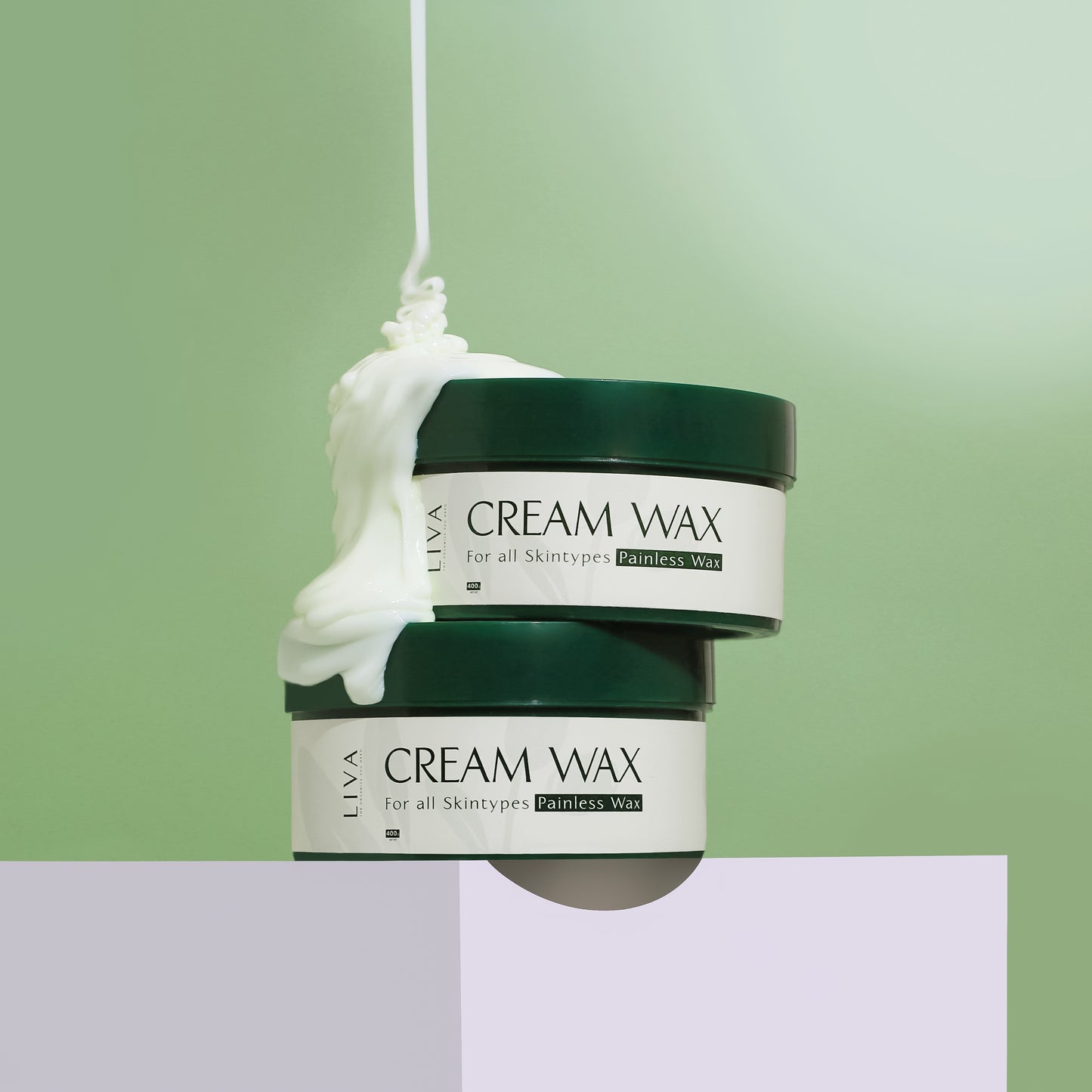 Liva- Cream Wax  (Pack of 2)